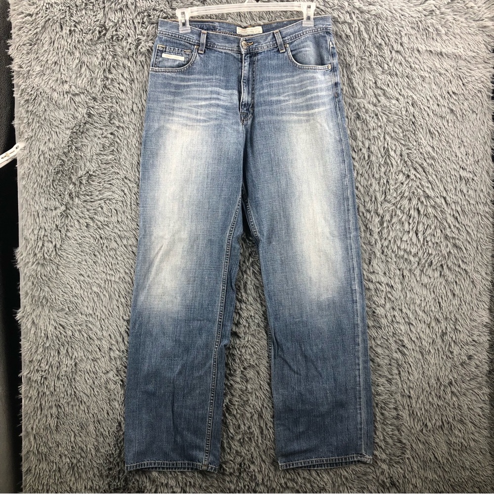 BKE Buckle Jeans Mens Size 34 BKE67 Austin Blue Bootcut